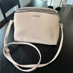 Nine West Crossbody Bag with Adjustable Strap in Rose